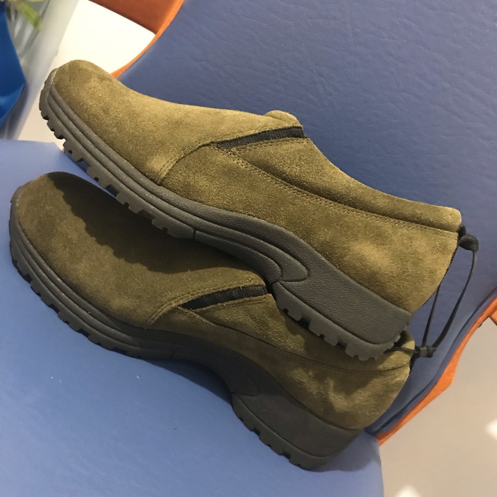 Sonoma Life + Style leather suede slip-on clogs - Picture 11 of 14